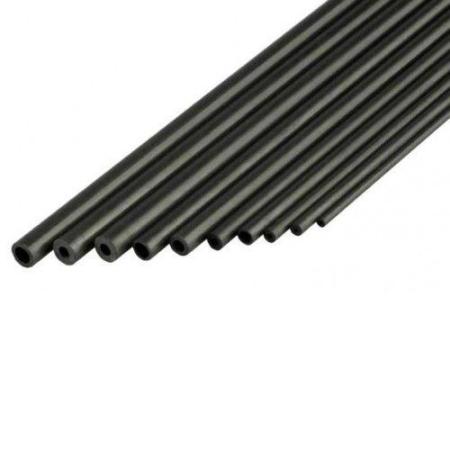 Tubo in carbonio 4x1000 mm spessore parete 0,75mm (interno 2,5mm)